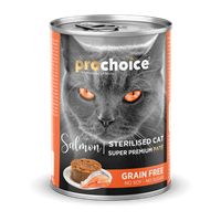 Prochoice Yetişkin Kediler İçin, Tahılsız, Somon Balıklı Ezme 400 gr 1